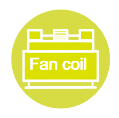 Fan Coil for heating and cooling